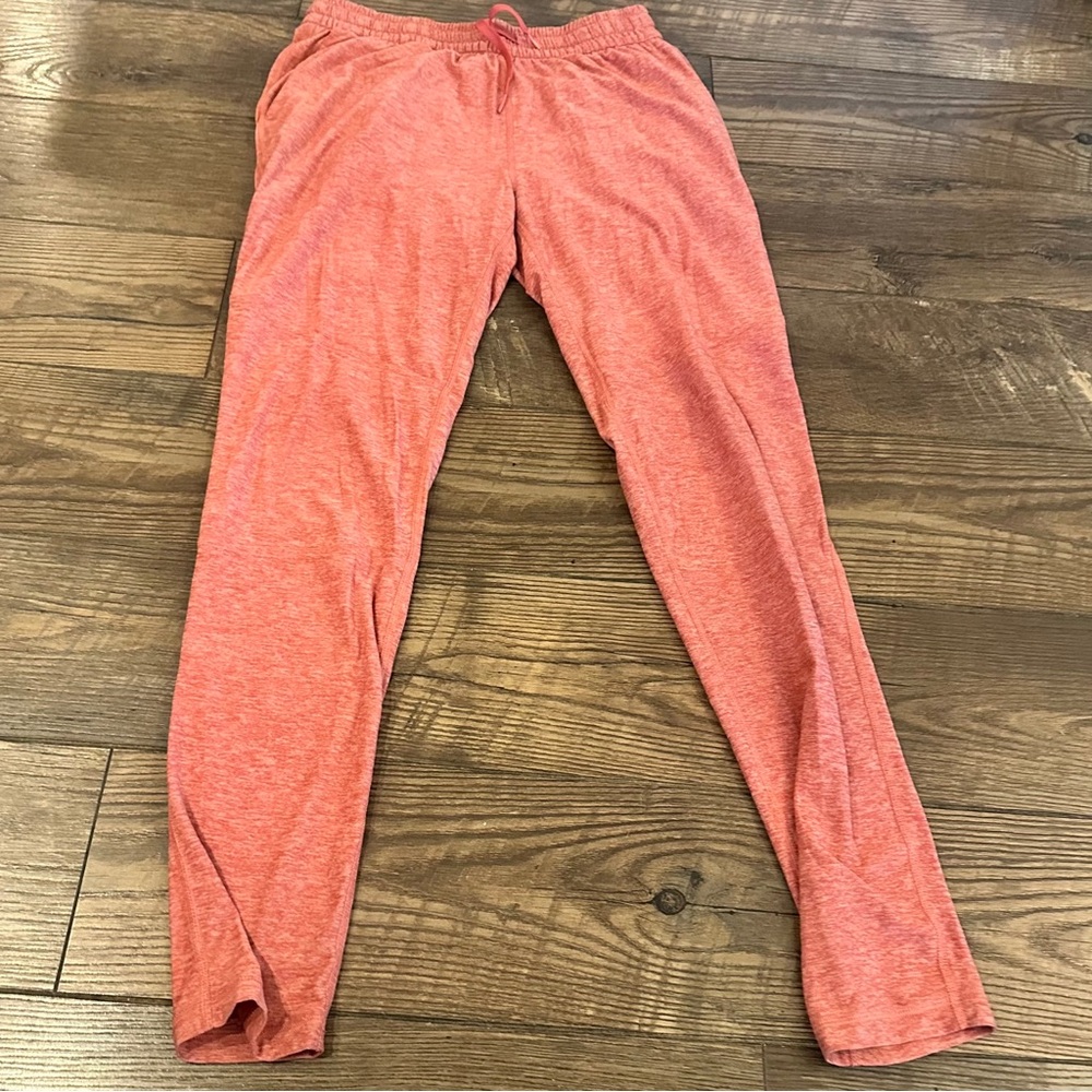 Outdoor Voices Heather Light Red Jogger Sweatpants Size S